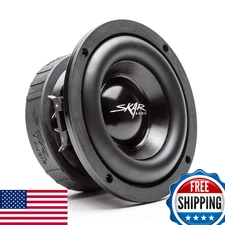 Skar Audio EVL-65 D2 6.5" 400W Max Dual 2 Ohm Car Subwoofer