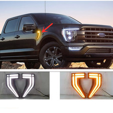 For Ford F150 F-150 2021-2026 Car Body Front Side Led Position Light Sets 2pcs For Ford F150 F-150 2021-2026 Car Body Front Side Led Position Light Sets 2pcs