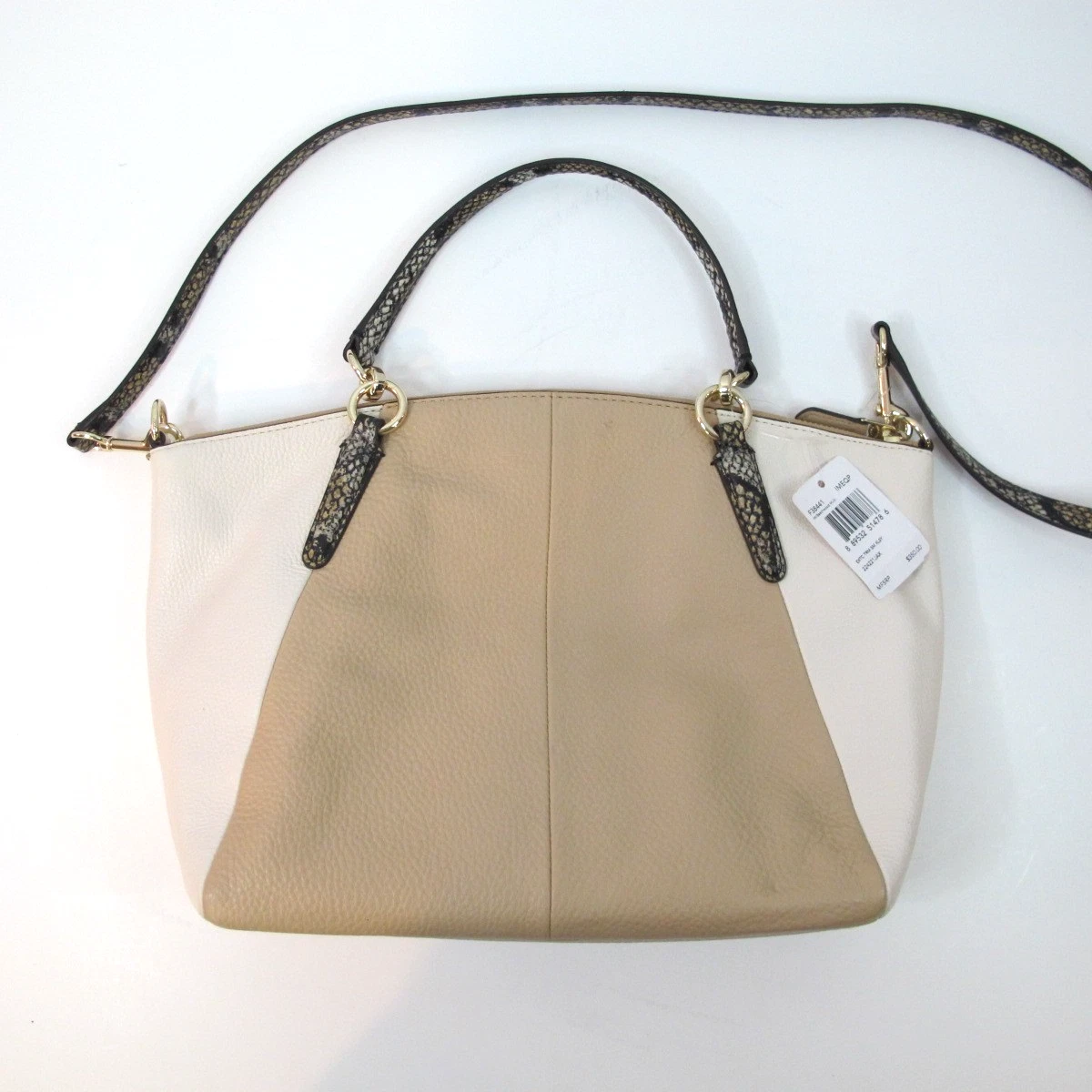 Coach Kelsey Satchel/Top Handle Bag Beige Bags & Handbags for 