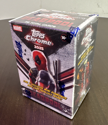 Topps Chrome Deadpool Value Box - Sealed | eBay