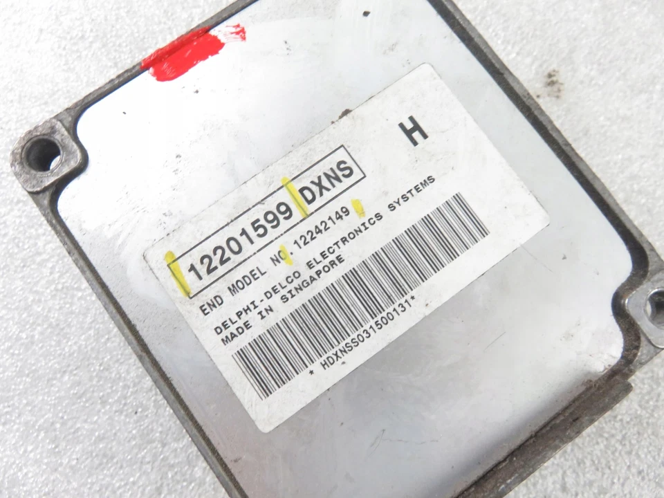 CENTRALINA OPEL VECTRA C GTS (Z02) 1.8 16V 122 - Z 18 XE 12201599 12242149 / CZ - Immagine 2 di 4