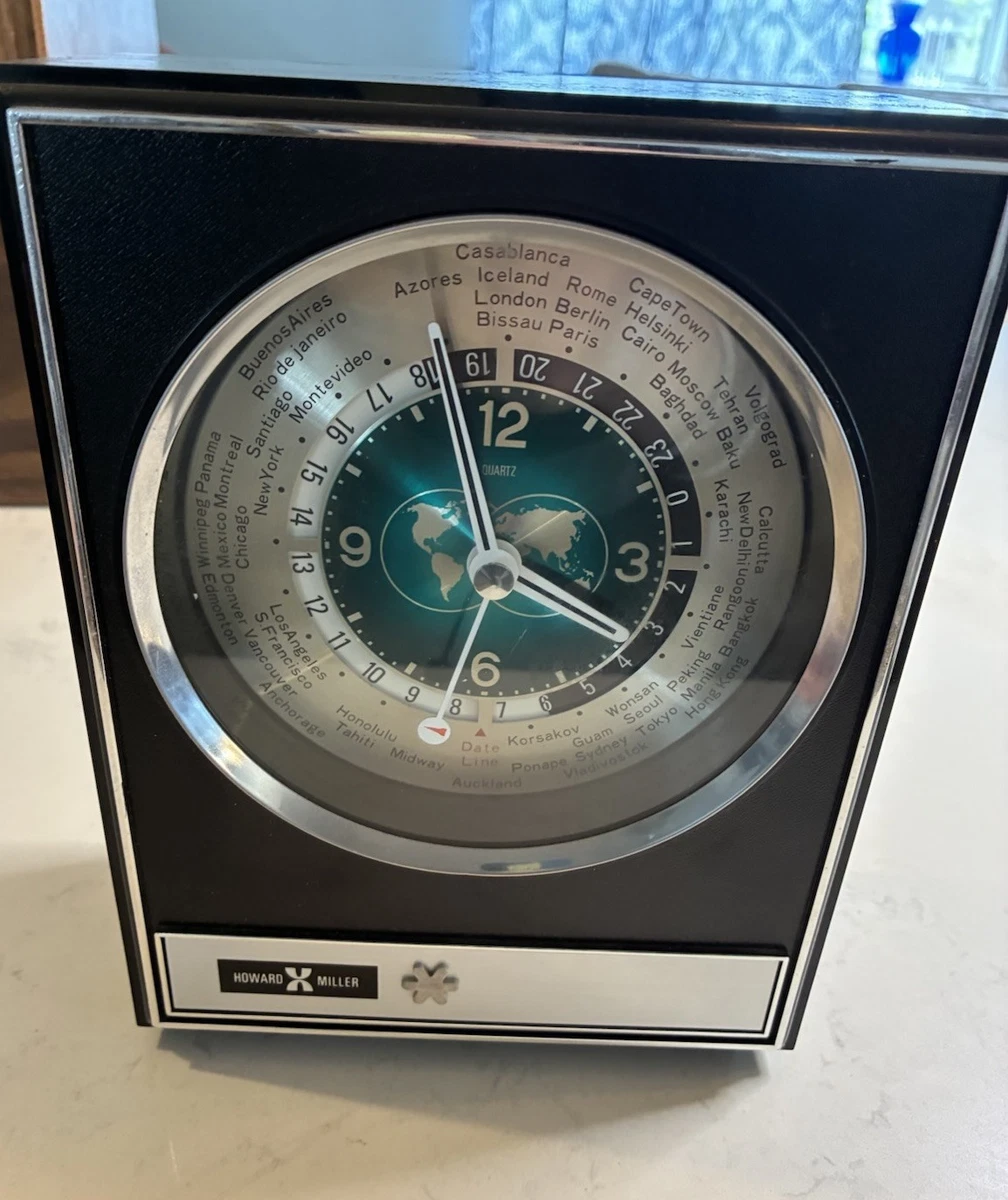 Howard Miller World Map Decorative Clocks for sale | eBay
