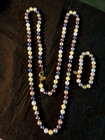 Signed "KJL Kenneth Jay Lane" 22 in. Knotted Necklace & 7" Stretch Bracelet 2009 — photo 1