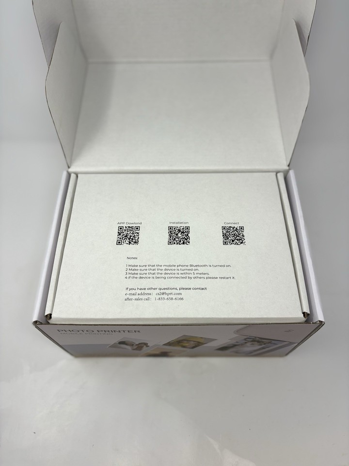 HPRT CP4100 Mini fotoprinter 4 x 6 met 20 vellen fotopapier & 1 HPRT CP4100 Mini fotoprinter 4 x 6 met 20 vellen fotopapier & 1