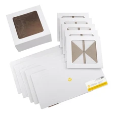 12 Inch White Cake Boxes With Window Set Of 6 For Cakes And Cupcakes