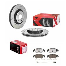 BREMBO Sport Disques + Xtra Revêtements Avant Convient pour Audi A4 B8 8K A5 8T