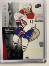 2023-24 Upper Deck Premier Base #74 Alex Newhook 296/299