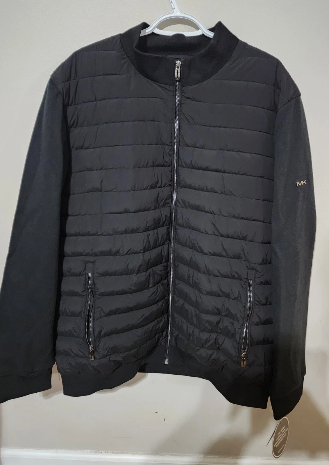NWT! Michael Kors Full Zip Insulated Jacket, XL