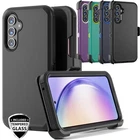 For Samsung Galaxy A54 5G Case +Tempered Glass+Belt Clip Fits Otterbox Defender