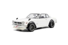 Nissan Skyline C10 Hakosuka Solido Works 1970 weiß Modellauto 1:18 Solido