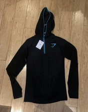 Gymshark Onyx V1 Hoodie David Laid Medium