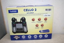 Platinum Cello 2 Karaoke Player w/ 2 Wireless Microphones Powers On- AS IS