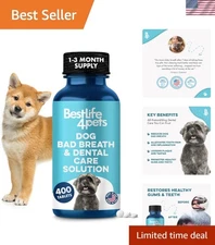 Dog Breath Freshener & Dental Care, Oral Health Solution