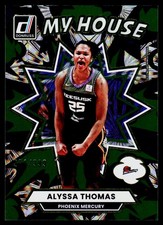 2025 Donruss WNBA #11 Alyssa Thomas My House Green Fireworks #/399