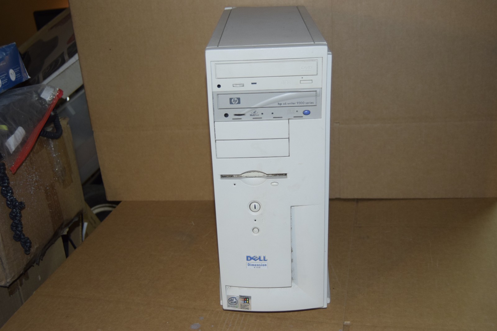 Dell Dimension 4100 Computer Pentium III  RAM 2x HDD *Sleeper PC* **Read**