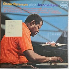 Oscar Peterson Plays Jerome Kern Vinyl Record LP VG+/VG MFP 5212