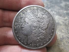 US 1878 CC MORGAN DOLLAR COIN IN EXTRA FINE CONDITION