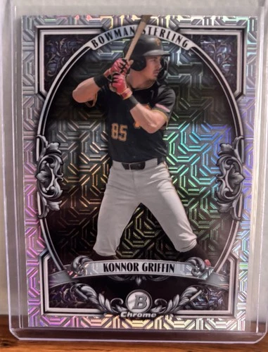 Topps 2026 Bowman Sterling Insert Konnor Griffin Pittsburgh Pirates #BST-7