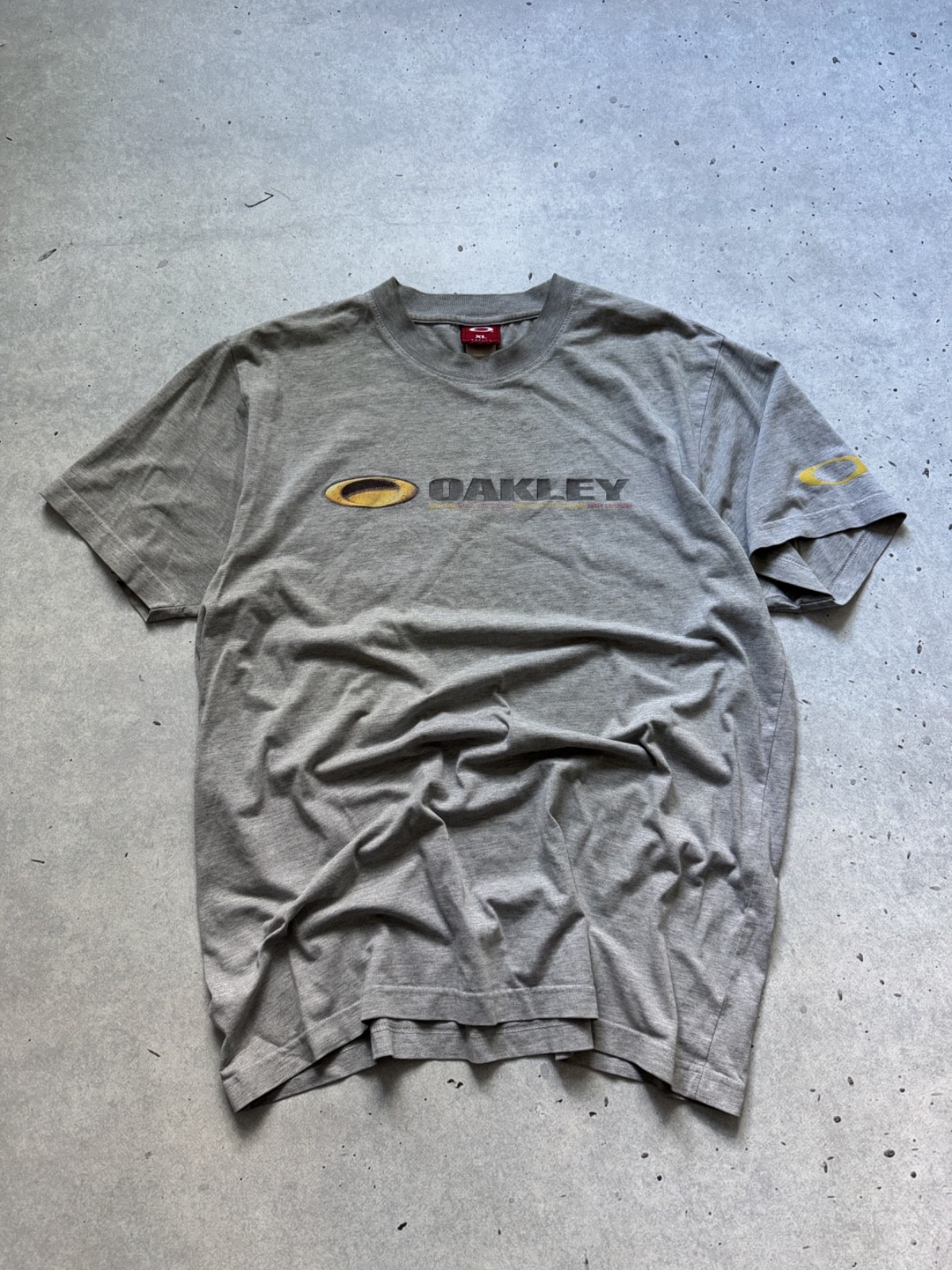 Vintage Oakley Software Big Logo T Shirt Gorpcore Y2K
