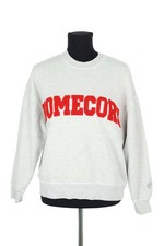 Sweatshirt en coton gris HOMECORE S