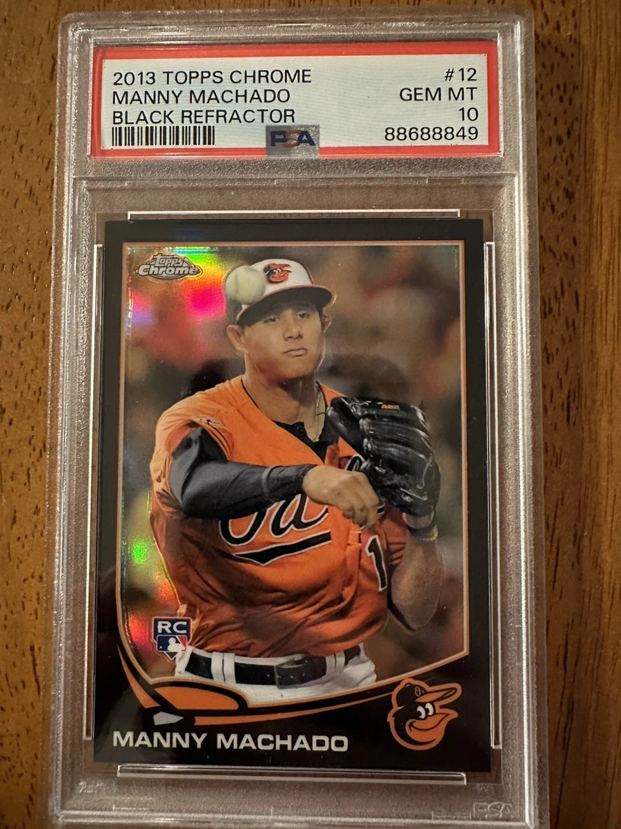Manny Machado 10 Graded Baseball Sports Trading Cards
