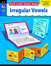 Build-a-Skill Instant Books: Irregular Vowels, Gr. 2-3 BRAND NEW