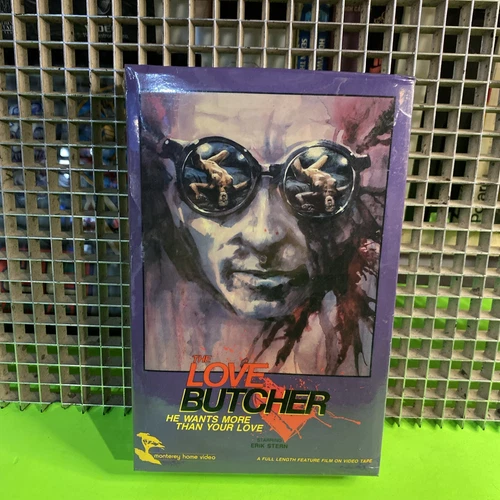 The Love Butcher Beta Not VHS  Sealed New Big Box Horror Rare Watermarks 74