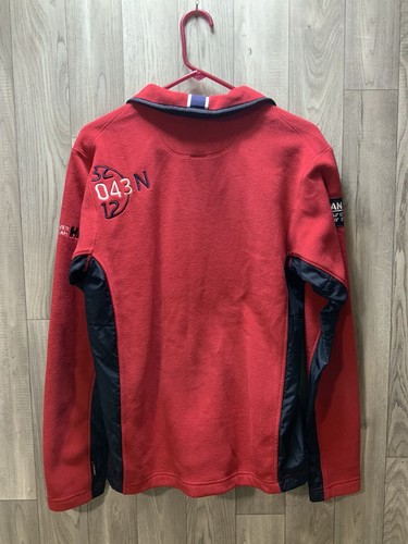 Helly Hansen Women’s Medium Jacket fleece Red Full Zip - Picture 4 of 16