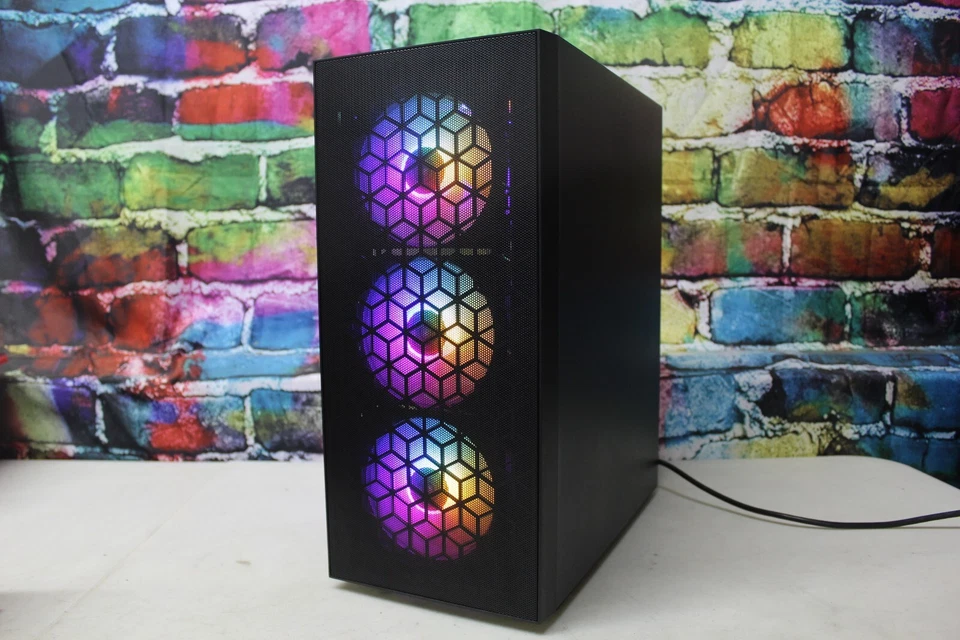 Custom Gaming Desktop PC Intel Core i7 3.40 Quad 16 GB SSD Nvidia 1660 Super - Image 3 of 4