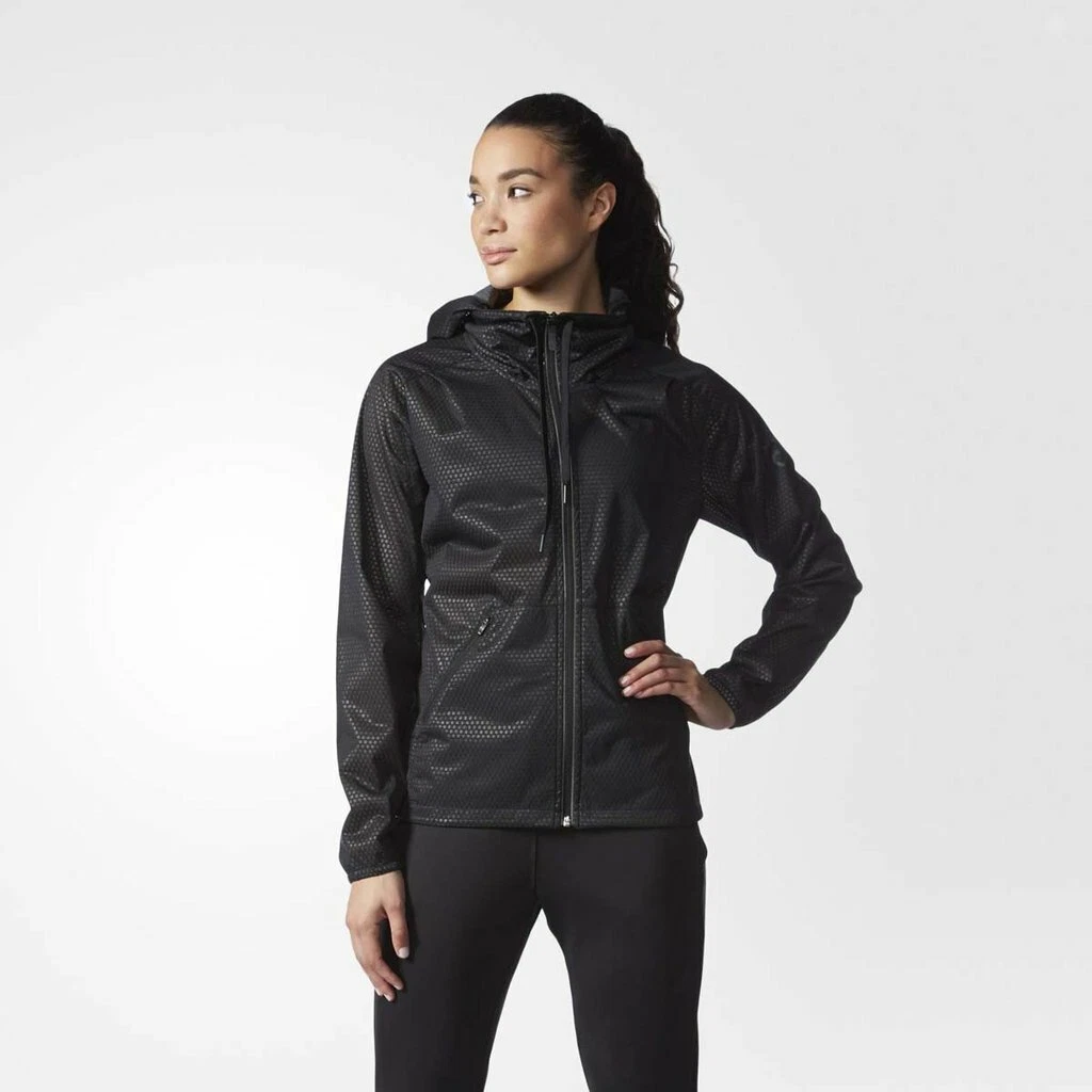 adidas Performance Women s Climastorm Full Zip Jacket Black AI2944