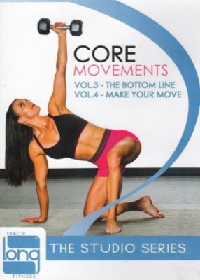 TRACIE LONG THE STUDIO SERIES CORE MOVEMENTS 3 & 4 DVD NEW EXERCISE WORKOUT