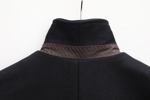 LKNEW Billy Reid Black Bond Peacoat as Worn by Daniel Craig in Skyfall Sz Small - Picture 8 of 11