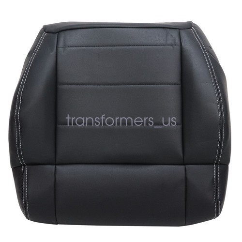 Cubierta de asiento inferior de cuero negra para conductor y pasajero Jeep Wrangler 2008-2012 - Imagen 9 de 17