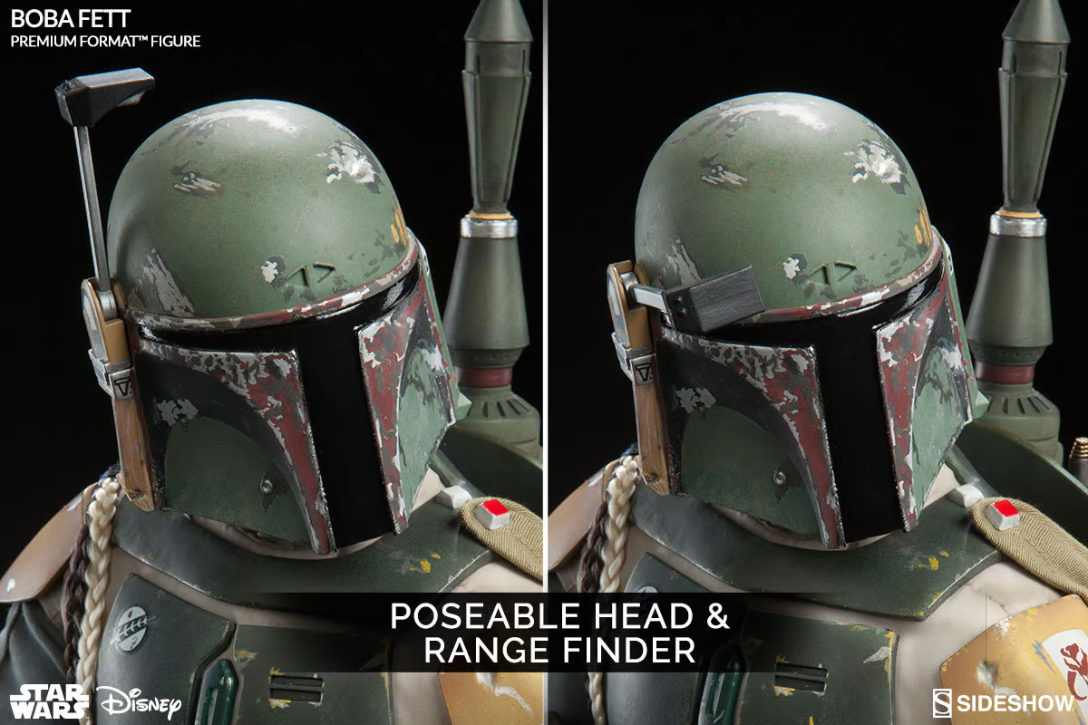 STAR WARS BOBA FETT PREMIUM FORMAT FIGURE EPISODE 5 SIDESHOW
