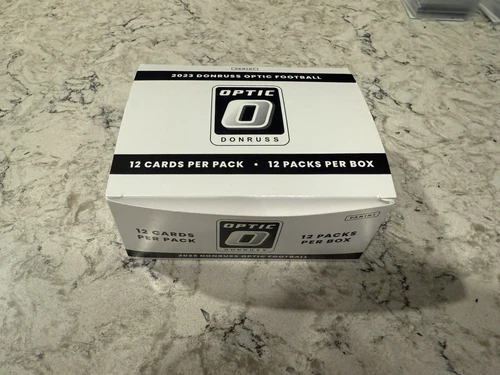 2023 Panini Donruss OPTIC Football Fat Pack Box - 12 Factory Sealed Packs NFL