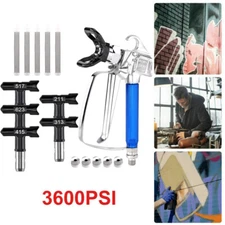 3600 PSI Airless Paint Spray Gun with 517 623 211 Tip & Tip Guard For Sprayers 