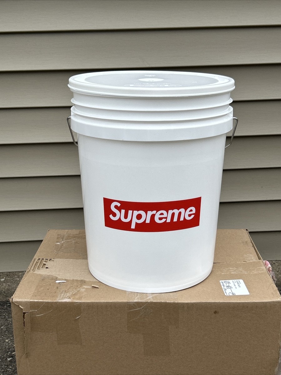 Supreme Bucket Leaktite 5 gallon Bucket SS24 Ships Today Supreme Bucket Leaktite 5 gallon Bucket SS24 Ships Today