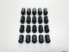 20 X Schwarz Radmutter für Jeep Grand Cherokee Zj & Wj 1993-2004 Wbha / / 020A