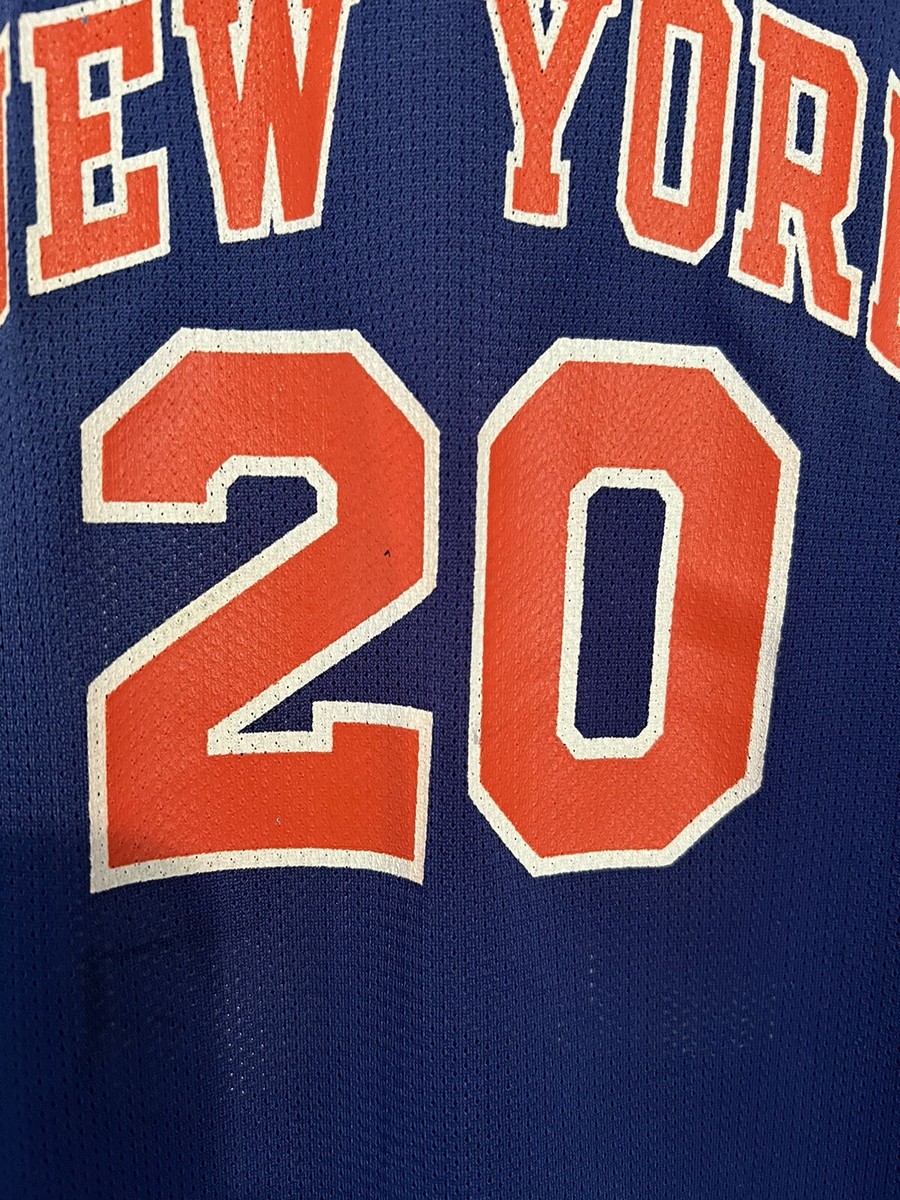 Vintage ALLAN HOUSTON #20 New York NY Knicks Champion Jersey Vintage ALLAN HOUSTON #20 New York NY Knicks Champion Jersey