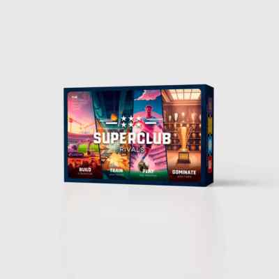 Superclub Rivals Brettspiel mit allen 3 Erweiterungspacks - sehr selten SIEHE BILDER 