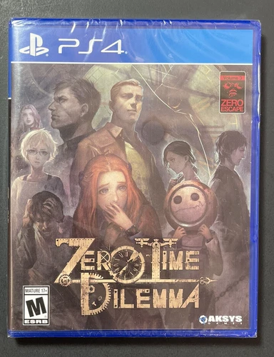 Zero Time Dilemma [ Zero Escape Vol 3 ] (PS4) NEW