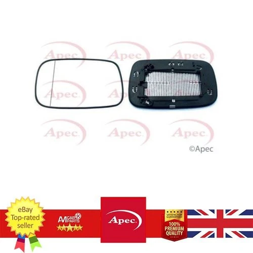 Exterior Mirror Glass For Volvo C70 06-13 S40 04-12 V50 03-12 APEC AMG2212