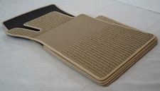 Rips Fußmatten für Mercedes Benz R107 SLC C107 Coupe + champignon / creme + NEU