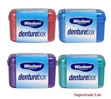 Wisdom Denture Box Dental Tooth False Teeth Storage Case Container Only One Box