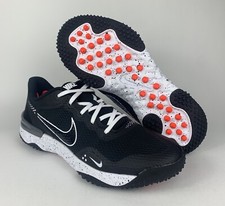 Nike Alpha Huarache Elite 3 Turf Black White for Sale