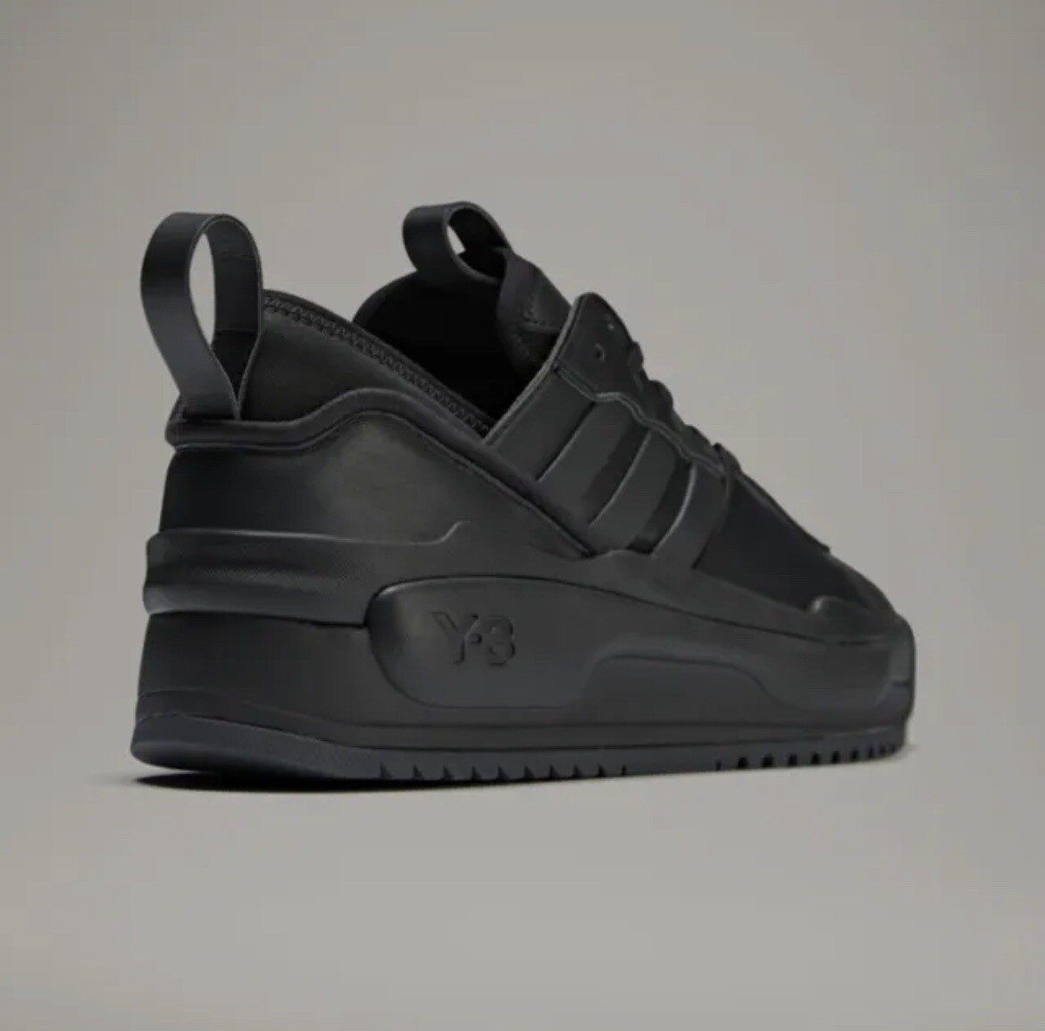 Adidas Y-3 Rivalry Low Triple Black Unisex FZ6397 M 7.5/W 8.5 NWOB MSRP $400 image 6