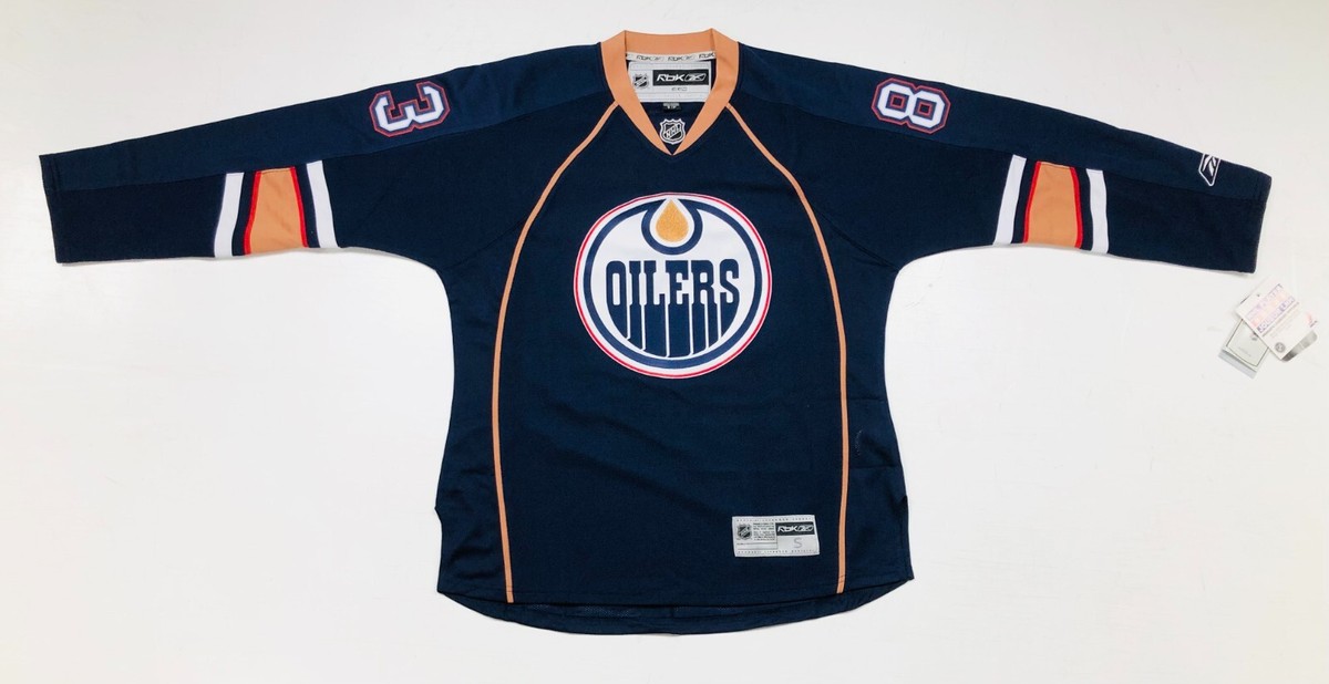 New Reebok Edmonton Oilers Ales Hemsky hockey jersey sr