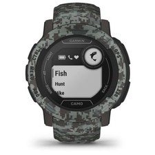Garmin INSTINCT 2 CAMO EDITION Smartwatch Silicone Black GPS 45mm 010-02626-03