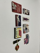 Vintage 90s Lot Of 9 Assorted Coca Cola Magnets Fridge Coca Cola Bear Magnets