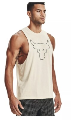 Under Armour Fitness Men's Project Rock Brahma Tank Training T-shirt 1371215-279